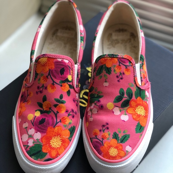 Keds Rifle Paper Co. Pink Slip on